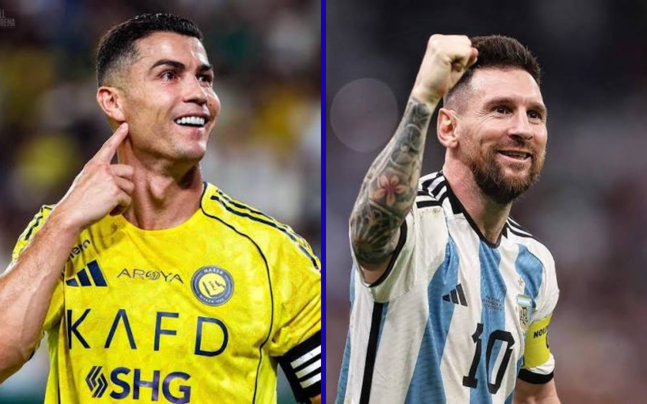 Ronaldo and Messi